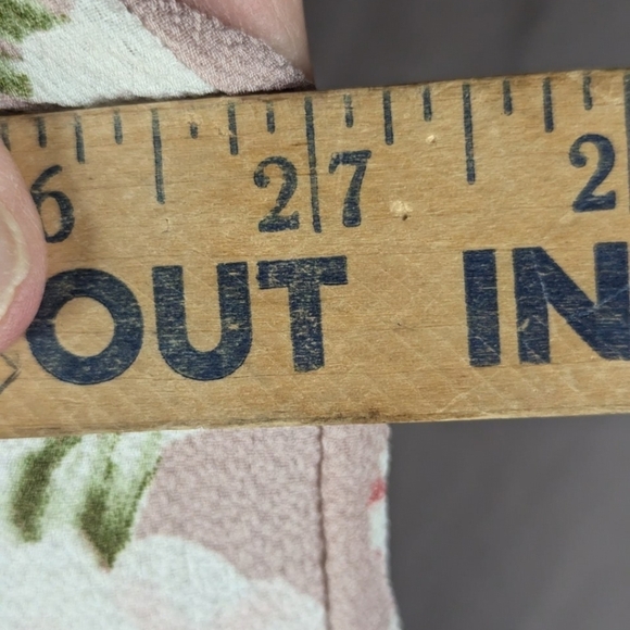 Kimono women's XL in pink simple floral polyester - Picture 9 of 9